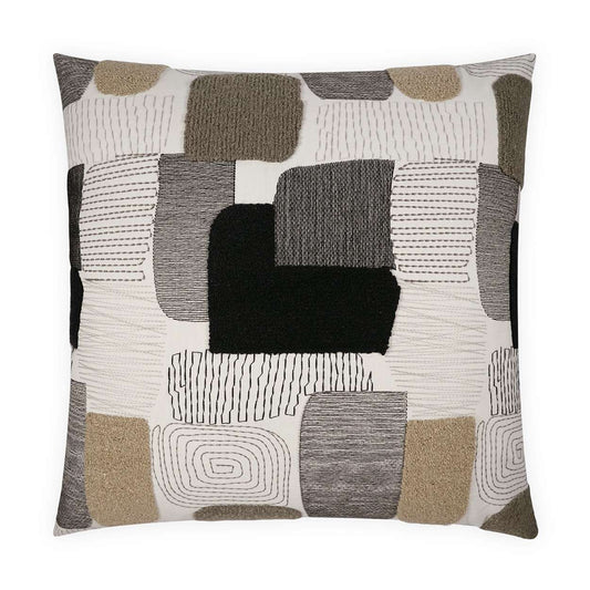 D.V. Kap Paintbox Handmade Cotton Throw Pillow