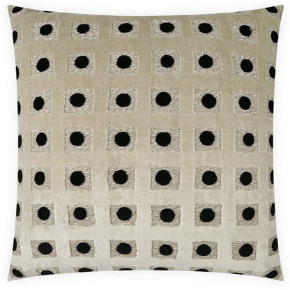 D.V. Kap Domino Tan Throw Pillow