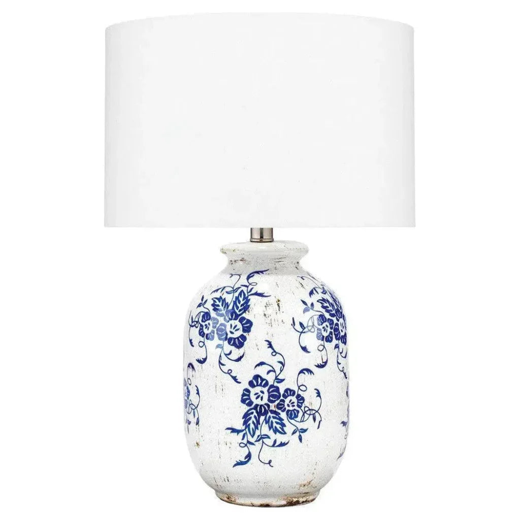 Blue Ceramic Ruth Table Lamp