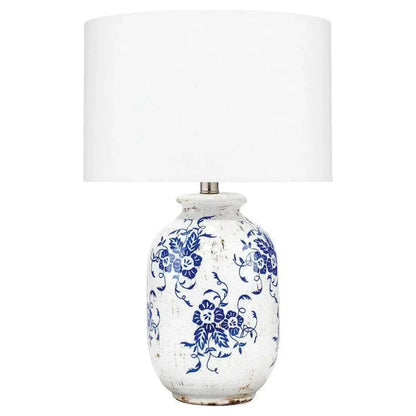 Blue Ceramic Ruth Table Lamp