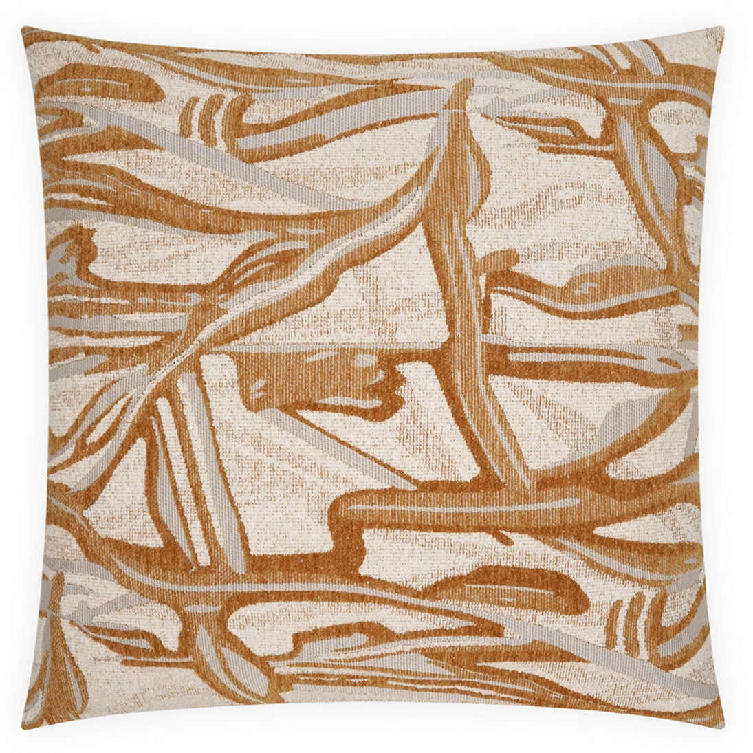 D.V. Kap Vitali Copper Throw Pillow