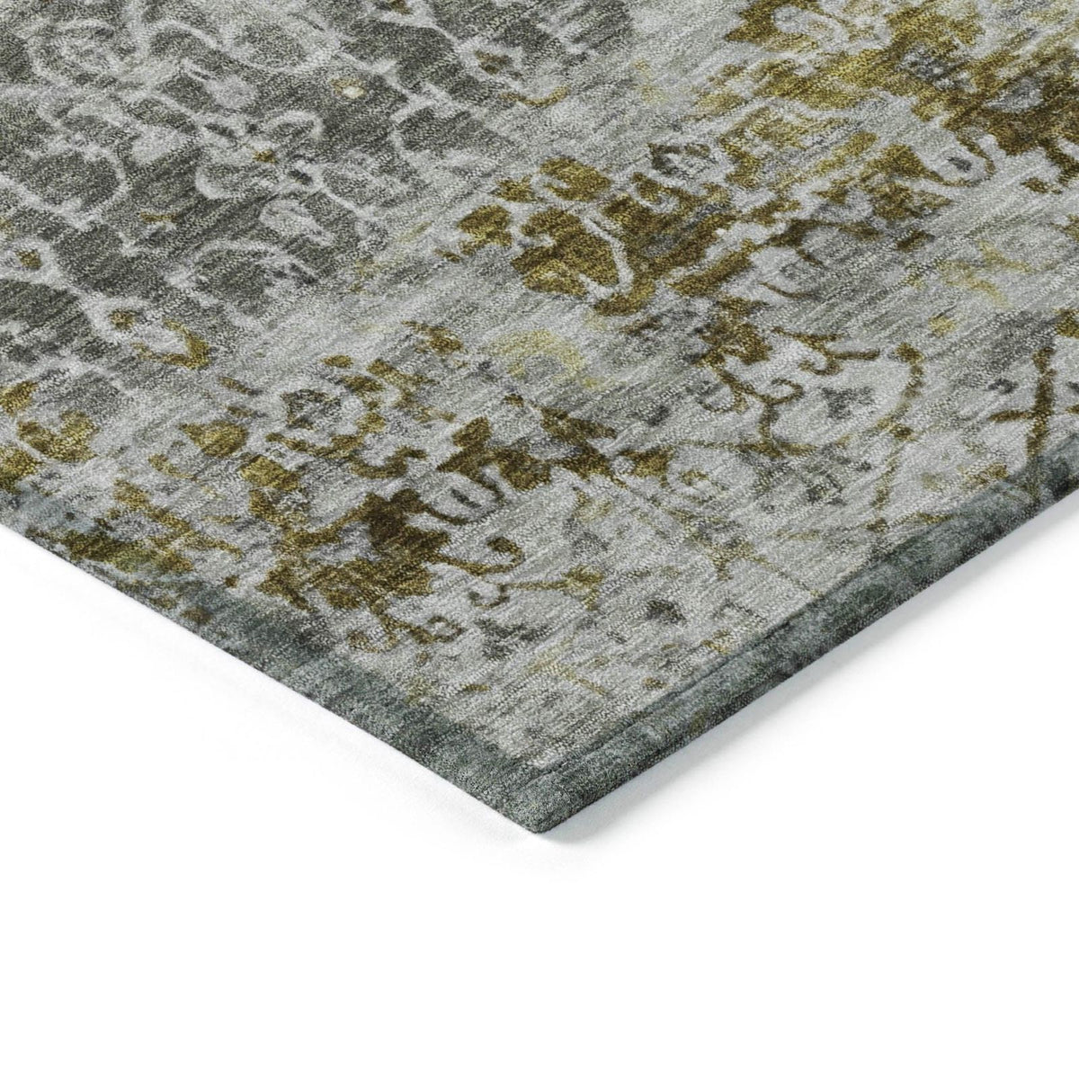 Jaelara Taupe Washable Indoor-Outdoor Rug