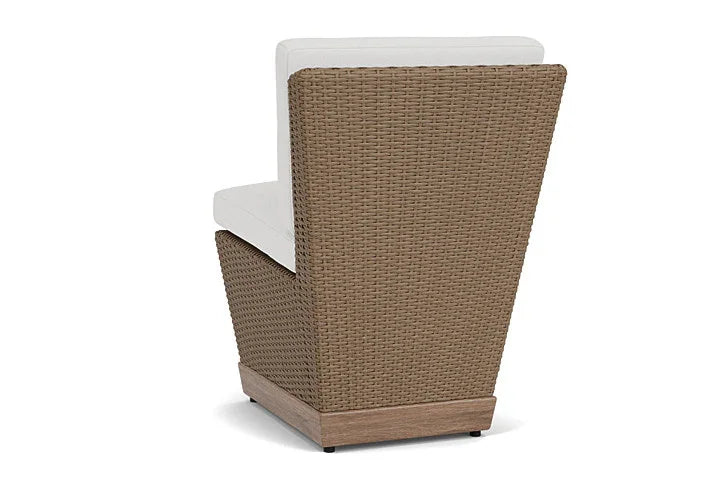 Charisma Aluminum Outdoor Armless Dining Chair