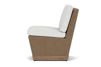 Charisma Aluminum Outdoor Armless Dining Chair