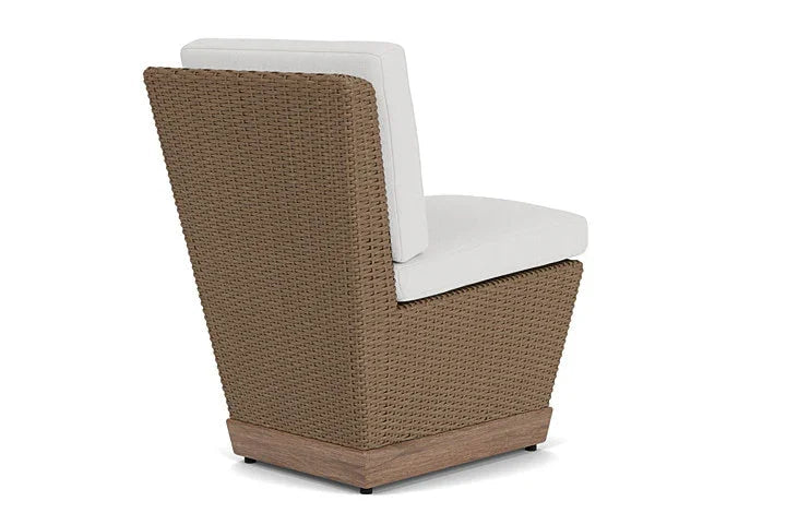 Charisma Aluminum Outdoor Armless Dining Chair