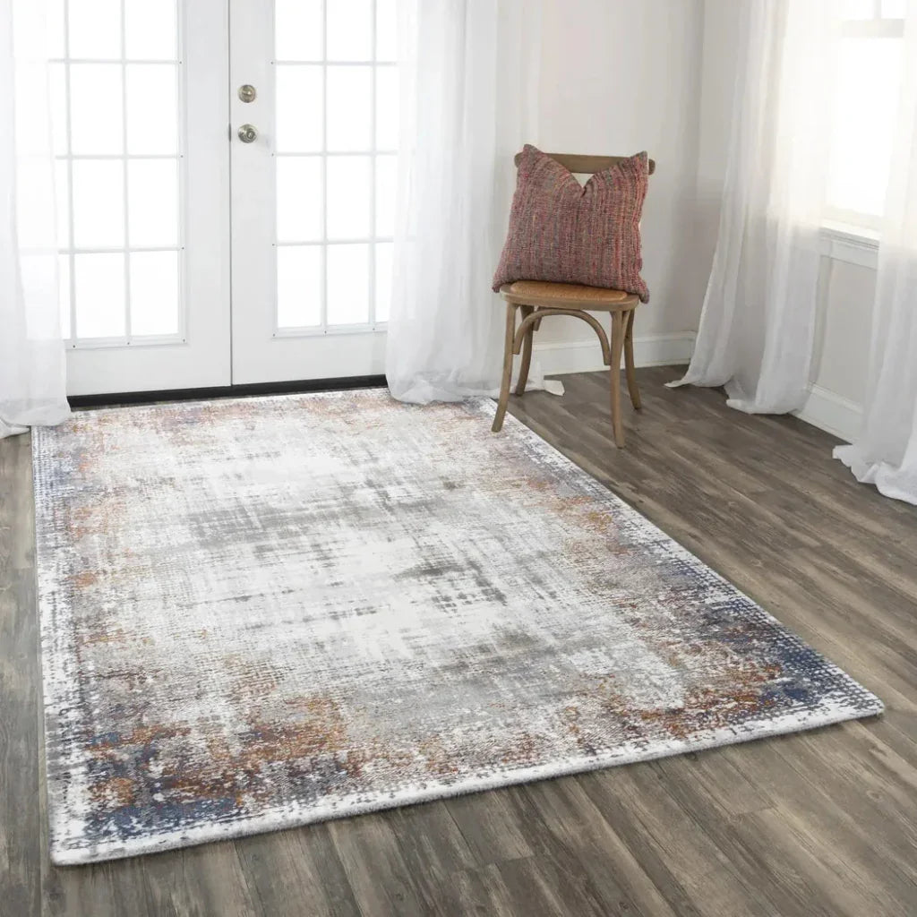 Croe Abstract Area Rugs For Living Room -- view 2
