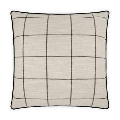 D.V. Kap Bowden Plaid Design Throw Pillow