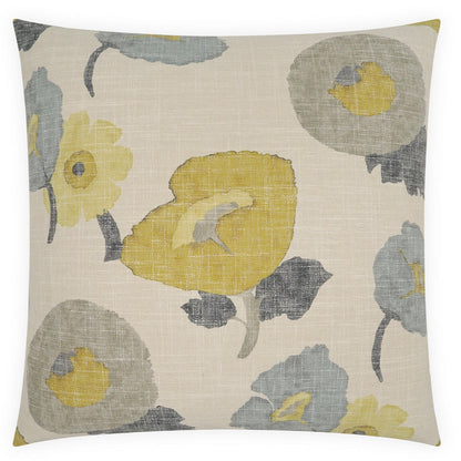 D.V. Kap Poppy Floral Design Throw Pillow