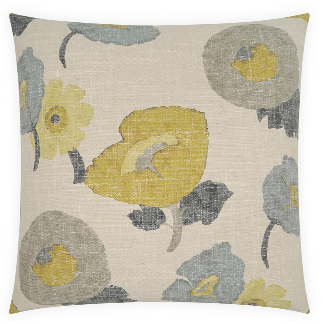 D.V. Kap Poppy Floral Design Throw Pillow