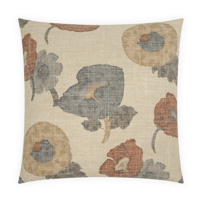 D.V. Kap Poppy Floral Design Throw Pillow