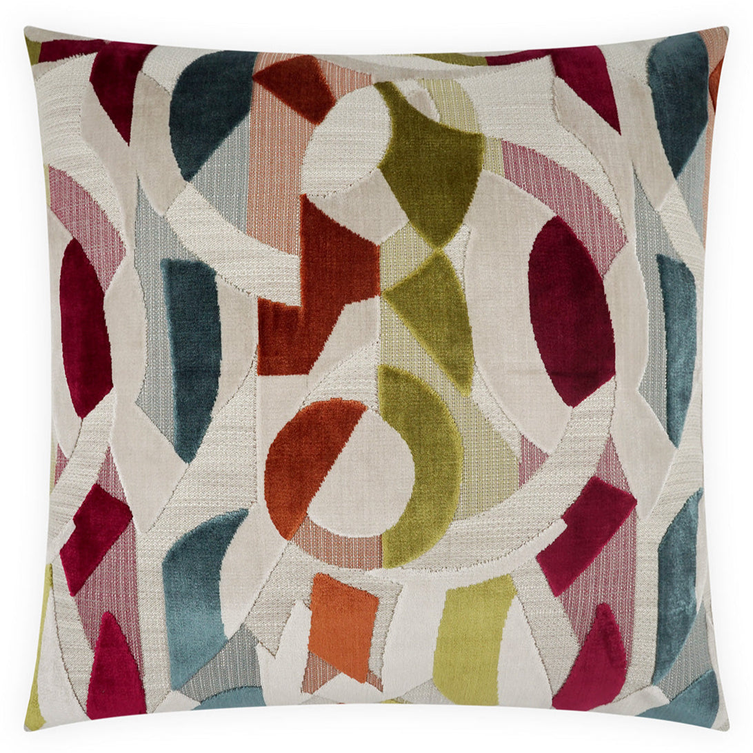 D.V. Kap Nathan Multicolor Throw Pillow