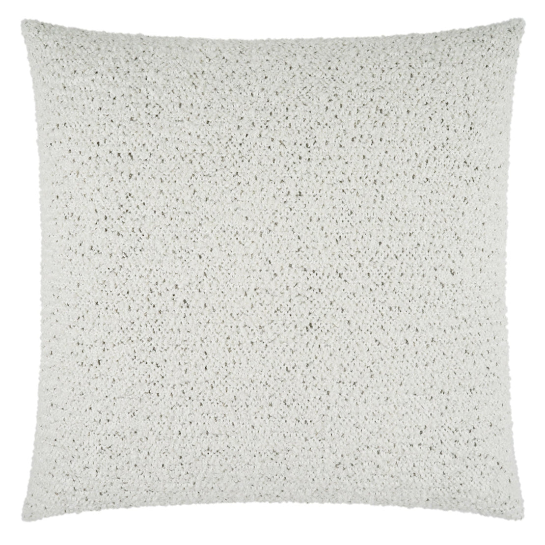 D.V. Kap Fleck White Textured Throw Pillow