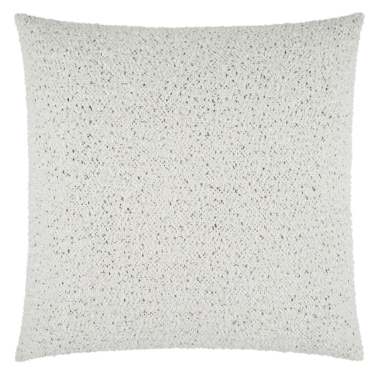 D.V. Kap Fleck White Textured Throw Pillow