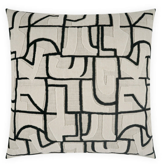 D.V. Kap Yasmeen Ivory Throw Pillow