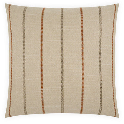 D.V. Kap Greenwich Handcrafted Striped Throw Pillow