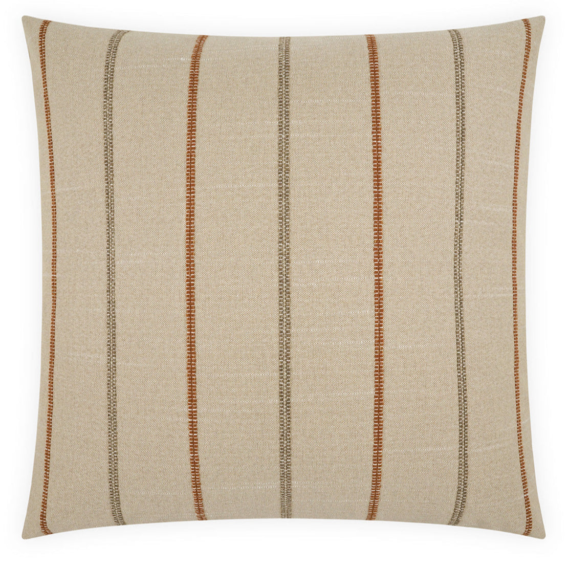 D.V. Kap Greenwich Handcrafted Striped Throw Pillow