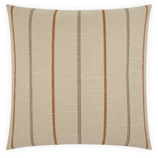 D.V. Kap Greenwich Handcrafted Striped Throw Pillow