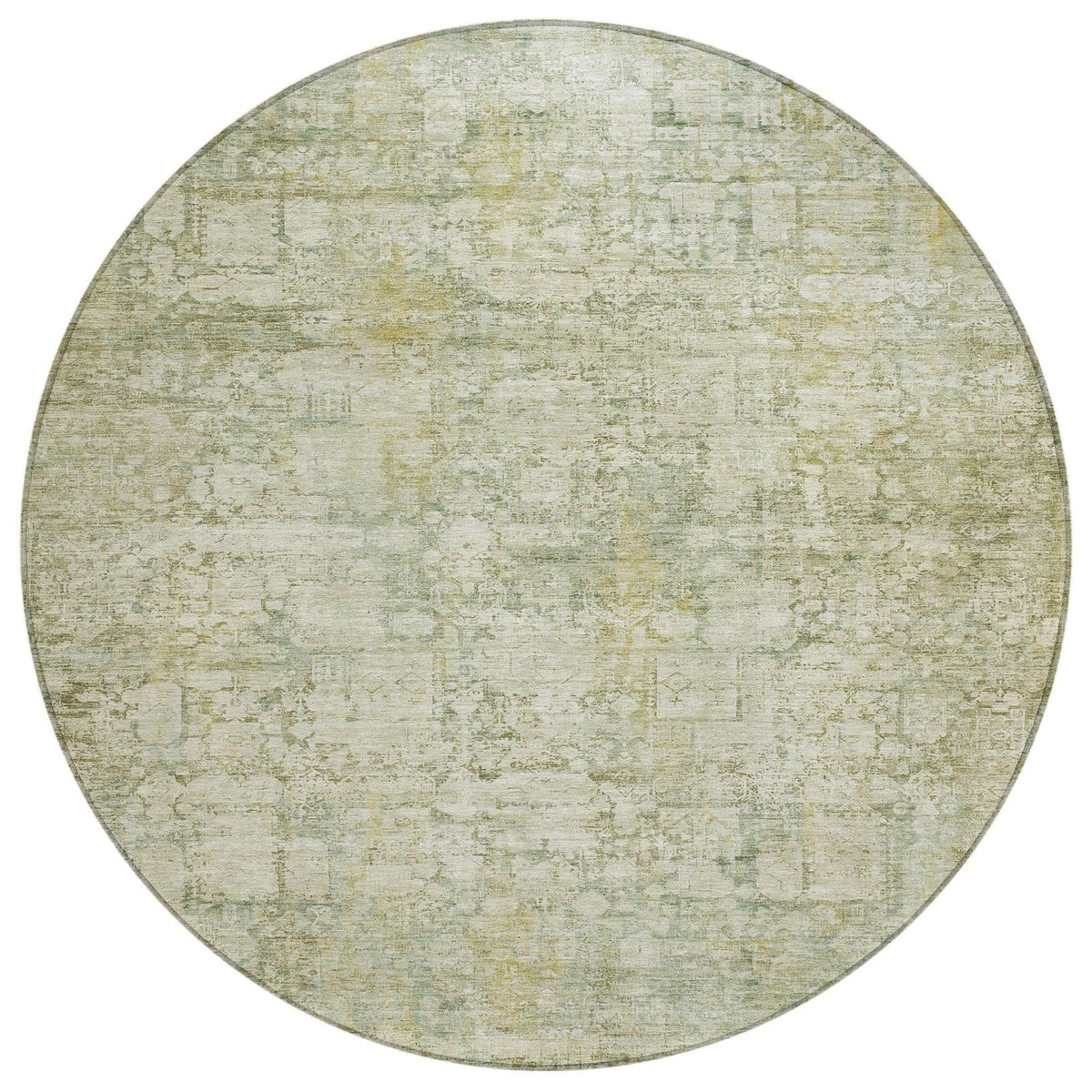 Kaelien Brown Washable Indoor-Outdoor Rug
