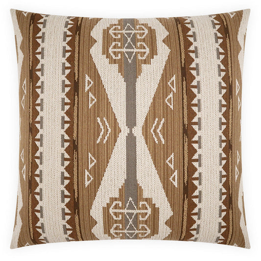 D.V. Kap Colony Brown Throw Pillow