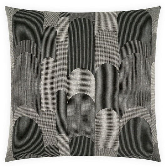 D.V. Kap Balutto Black Throw Pillow