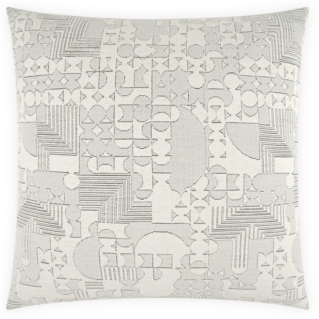 D.V. Kap Finezza Ivory Throw Pillow