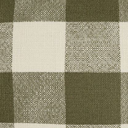 D.V. Kap Checked Out Removable Cover  Throw Pillow