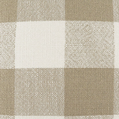 D.V. Kap Checked Out Removable Cover  Throw Pillow