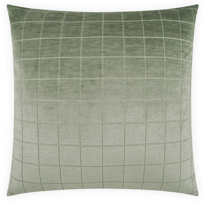 D.V. Kap Camden Check Hidden Zipper Throw Pillow