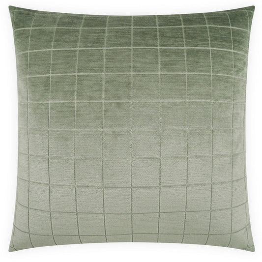 D.V. Kap Camden Check Hidden Zipper Throw Pillow