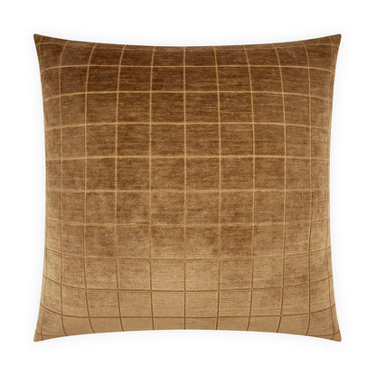 D.V. Kap Camden Check Hidden Zipper Throw Pillow