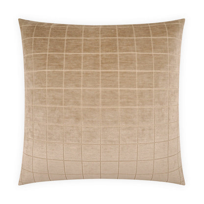D.V. Kap Camden Check Hidden Zipper Throw Pillow