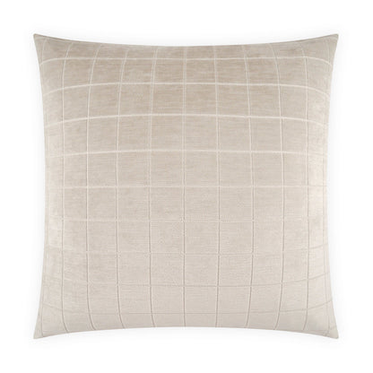 D.V. Kap Camden Check Hidden Zipper Throw Pillow