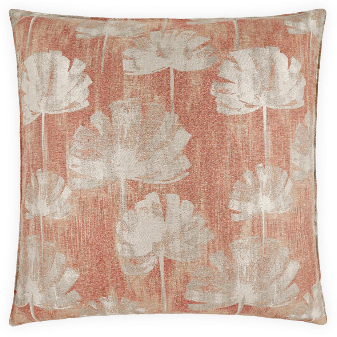 D.V. Kap Emberleaf Textured Fabric Throw Pillow