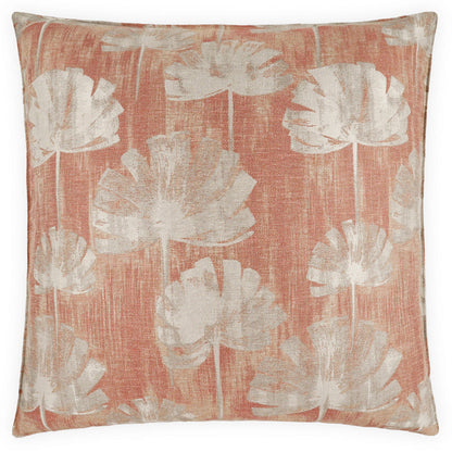 D.V. Kap Emberleaf Textured Fabric Throw Pillow