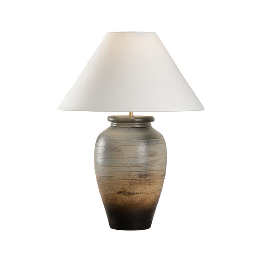 Wildwood Taiga Hand-Turned Gradient Design Table Lamp
