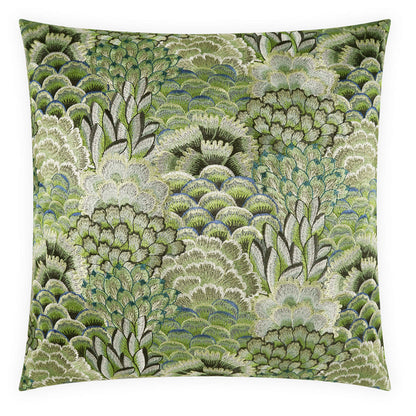 Milla Green Throw Pillow