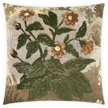D.V. Kap Barcelos Floral Design Throw Pillow
