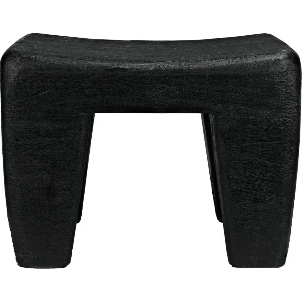 Sumo Square Wood Stool -- view 4