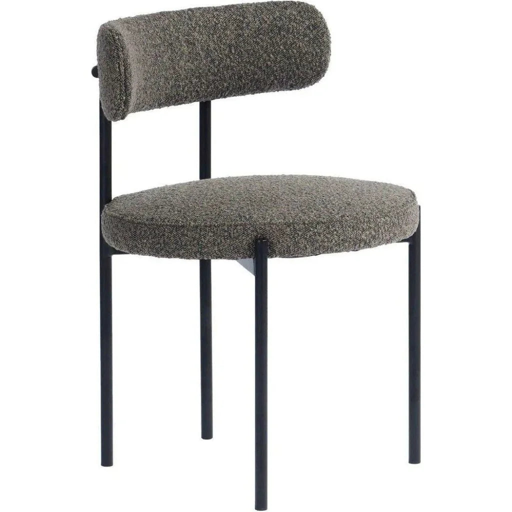 Cleo Performance Fabric Armless Dining Chair 2PC