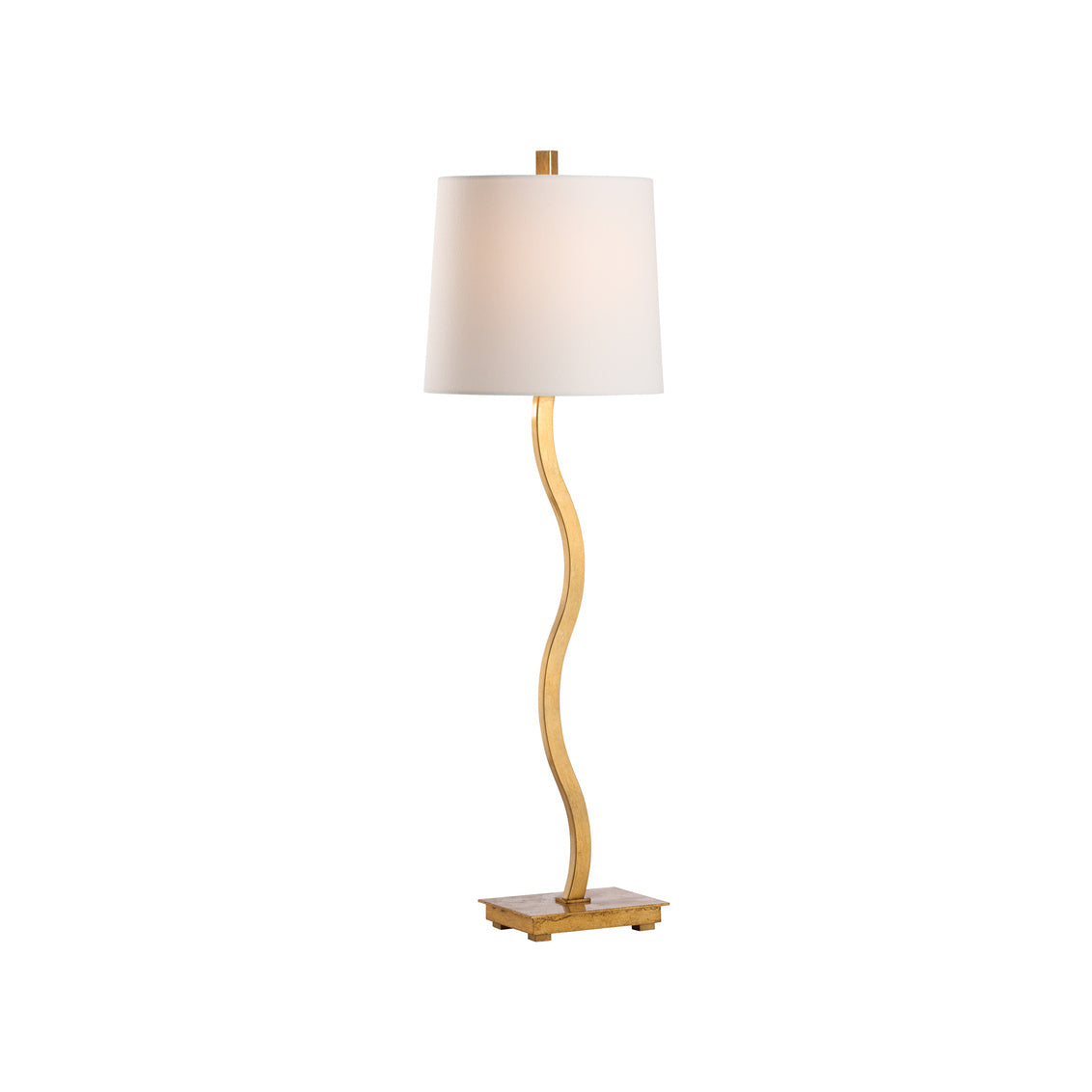 Chelsea House Sway Buffet Gold Leaf Table Lamp