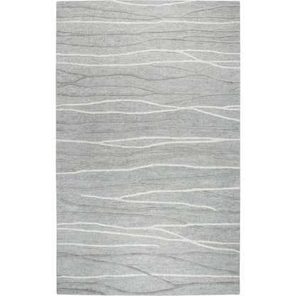 Bool Lines Gray Large Area Rugs For Living Room