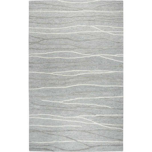 LOOMLAN Bool Lines Gray Large Area Rugs