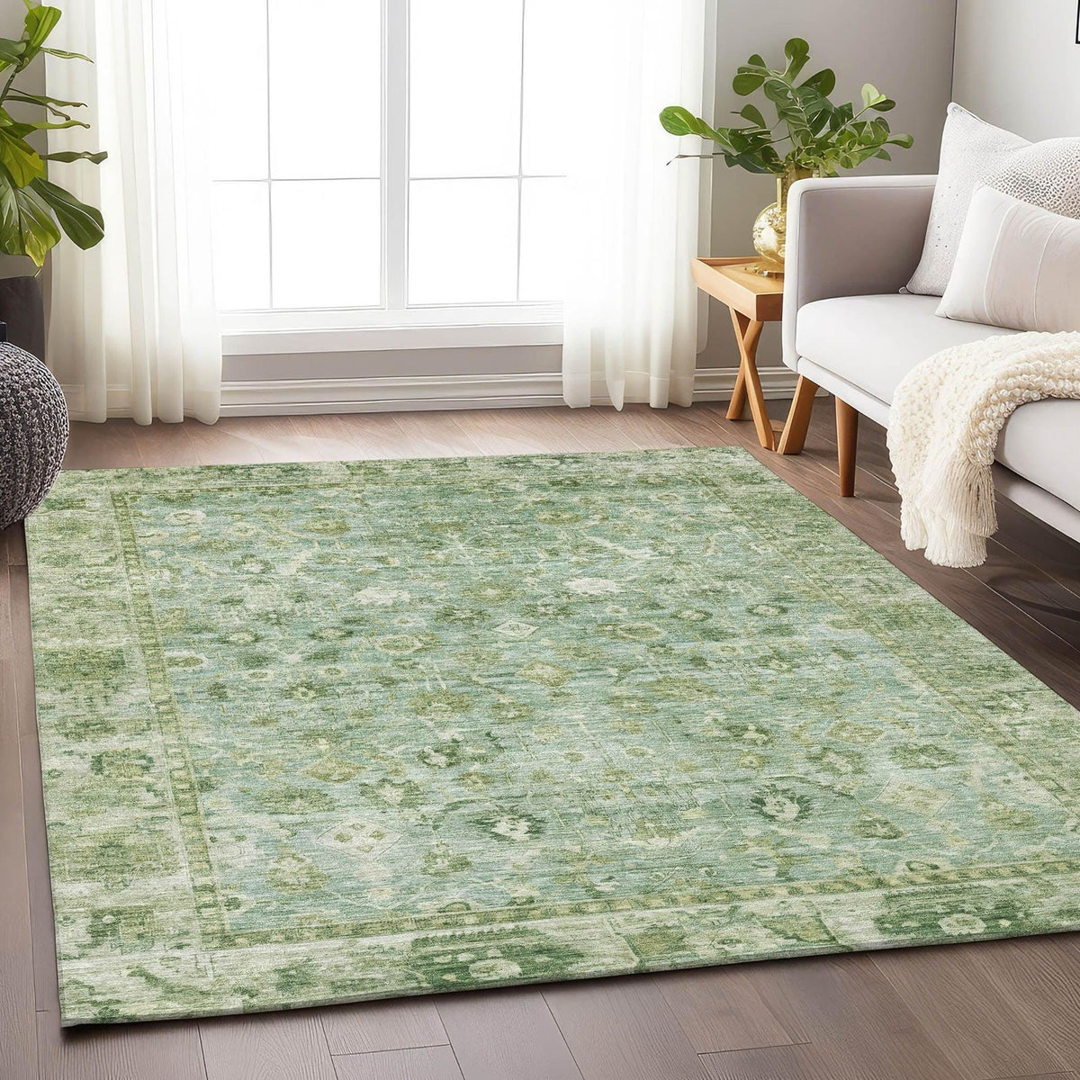 Laeel Aloe Washable Indoor-Outdoor Rug -- view 2