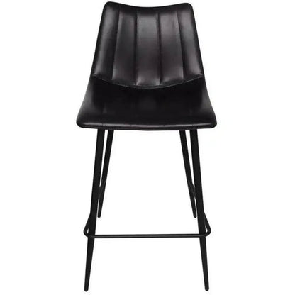Counter Stool Black Set Black Contemporary -- view 6