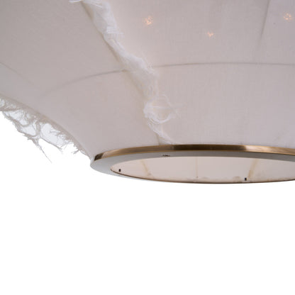 Wildwood Cassidy Linen Fabric Shade White Pendant