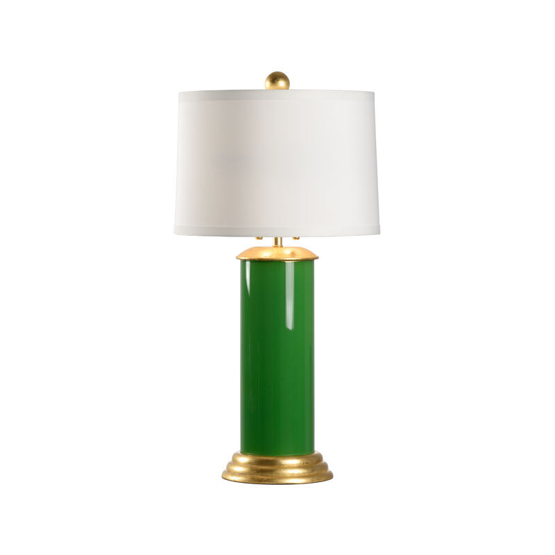 Wildwood Savannah Cylinder Design Glass Table Lamp
