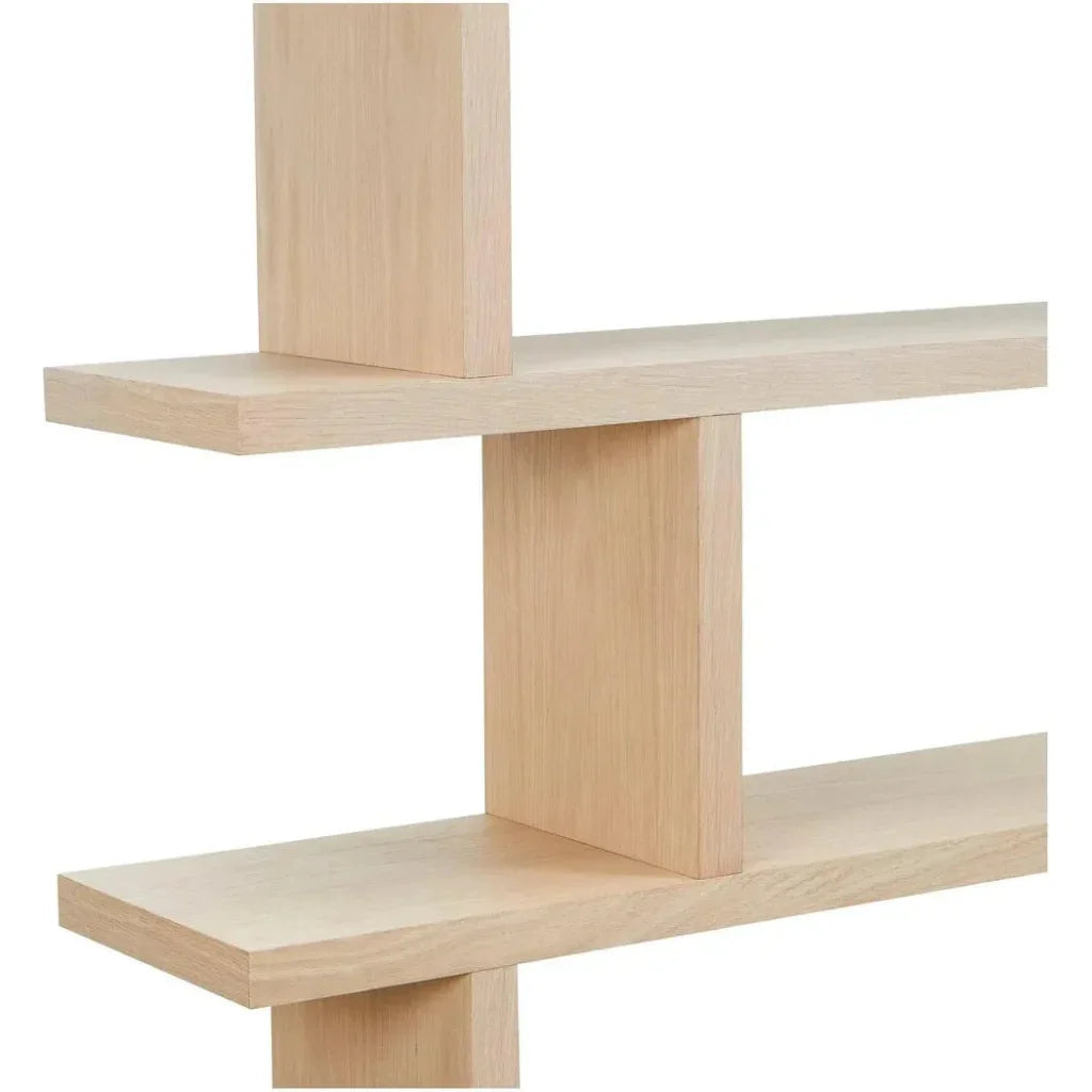 Miri Veneer Light Brown Shelf 5 Levels of Space -- view 5