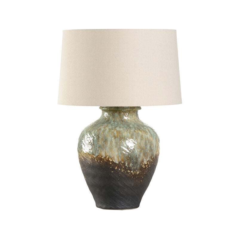 Wildwood Daichi Unique Glaze Finish Handcrafted Table Lamp