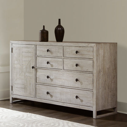 Studio 20 Six Drawers Grey Dresser