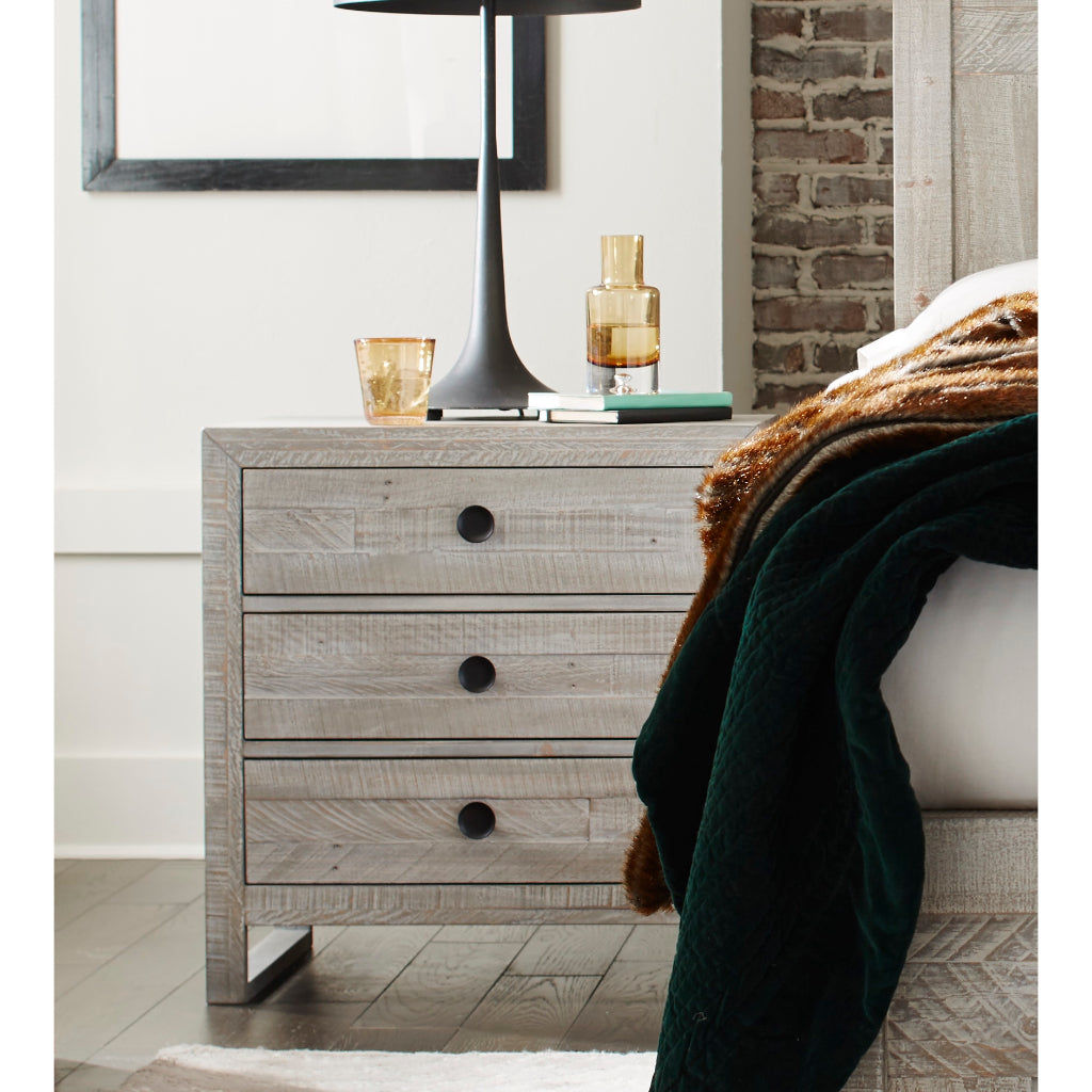 Studio 20 Three Drawers Nightstand